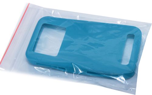 Чехол-накладка универсальная 5.3-5.8 TPU голубой оптом, в розницу Центр Компаньон фото 3