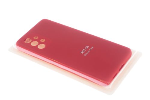 Чехол-накладка для Samsung A535F A53 SILICONE CASE NL закрытый красный (1) оптом, в розницу Центр Компаньон фото 2