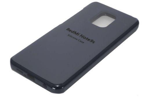 Чехол-накладка для XIAOMI Redmi Note 9S SILICONE CASE закрытый темно-синий (8) оптом, в розницу Центр Компаньон фото 2