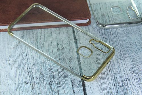 Чехол-накладка для Samsung A405F A40 ELECTROPLATED TPU DOKA золото оптом, в розницу Центр Компаньон фото 3