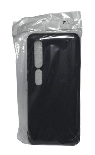 Чехол-накладка для XIAOMI Mi 10 FASHION TPU матовый черный оптом, в розницу Центр Компаньон фото 2