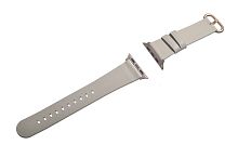 Купить Ремешок для Apple Watch Leather With Buckle 38/40/41mm белый оптом, в розницу в ОРЦ Компаньон