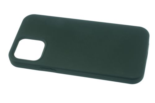 Чехол-накладка для iPhone 12\12 Pro SILICONE TPU поддержка MagSafe темно-зеленый коробка оптом, в розницу Центр Компаньон фото 2