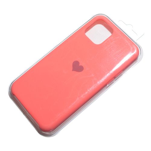 Чехол-накладка для iPhone 11 Pro Soft Touch Love темно-розовый оптом, в розницу Центр Компаньон фото 2