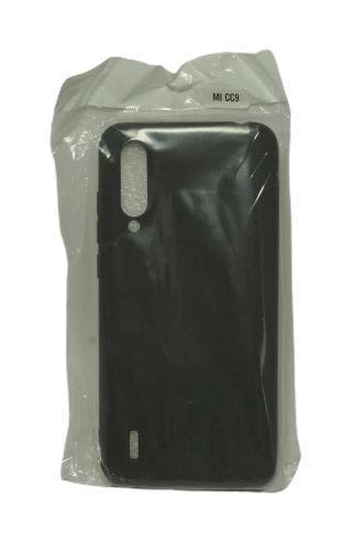 Чехол-накладка для XIAOMI Mi CC9/A3 lite FASHION TPU матовый черный оптом, в розницу Центр Компаньон фото 3
