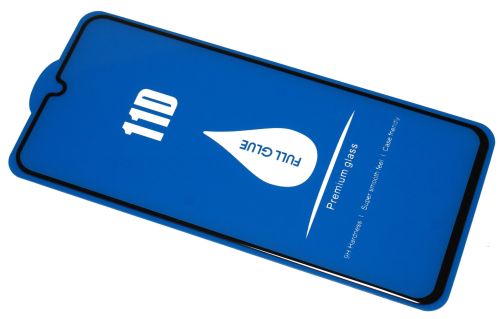 Защитное стекло для XIAOMI Redmi Note 9 Pro 11D FULL GLUE (синяя основа) пакет черный оптом, в розницу Центр Компаньон фото 2
