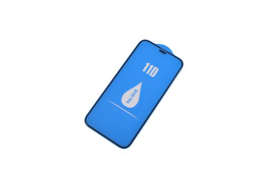 Защитное стекло для iPhone 12 Mini 11D FULL GLUE (синяя основа) коробка черный оптом, в розницу Центр Компаньон фото 3