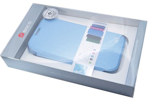 Чехол-книжка для Samsung i9500 HOCO ICE голуб ГОР оптом, в розницу Центр Компаньон фото 3