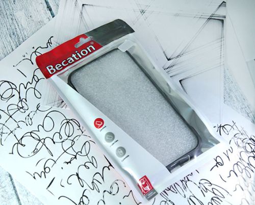 Чехол-накладка для XIAOMI Redmi Note 9 BECATION BEETLES CARBON TPU ANTISHOCK черный оптом, в розницу Центр Компаньон фото 2