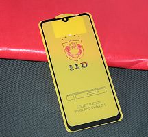 Купить Защитное стекло для XIAOMI Redmi 7 FULL GLUE (желтая основа) картон черный оптом, в розницу в ОРЦ Компаньон