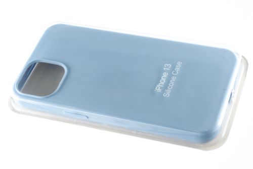 Чехол-накладка для iPhone 13 SILICONE CASE закрытый сиренево-голубой (5) оптом, в розницу Центр Компаньон фото 2