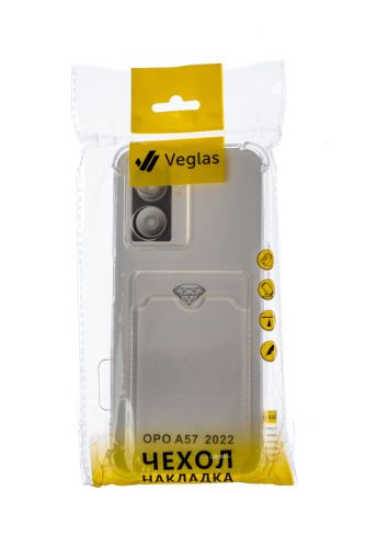 Чехол-накладка для OPPO A57/A57S/A77S VEGLAS Air Pocket прозрачный оптом, в розницу Центр Компаньон фото 4