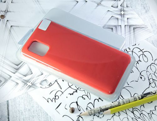 Чехол-накладка для Samsung A515F A51 SILICONE CASE закрытый красный (1) оптом, в розницу Центр Компаньон фото 3