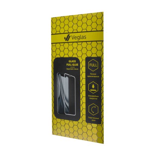 Защитное стекло для Realme 7 Pro FULL GLUE VEGLAS YELLOW картон черный оптом, в розницу Центр Компаньон фото 2