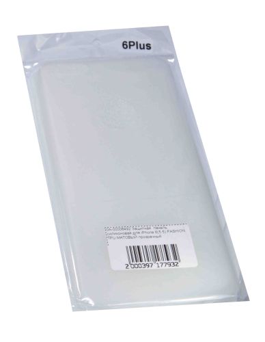 Чехол-накладка для iPhone 6/6S Plus  FASHION TPU матовый прозрачный оптом, в розницу Центр Компаньон фото 2