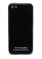 Купить Чехол-накладка для iPhone 6/6S Plus  LOVELY GLASS TPU черный коробка оптом, в розницу в ОРЦ Компаньон