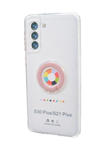 Чехол-накладка для Samsung G996F S21 Plus NEW RING TPU розовый оптом, в розницу Центр Компаньон фото 2