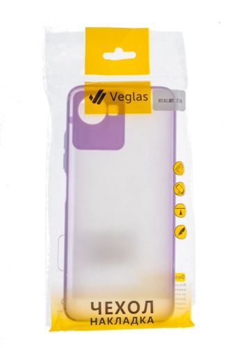 Чехол-накладка для REALME С30 VEGLAS Fog сиреневый оптом, в розницу Центр Компаньон фото 3
