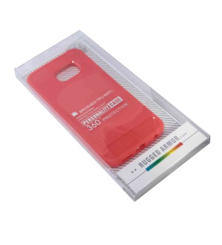 Чехол-накладка для Samsung G925 S6 Edge 009508 ANTISHOCK красный оптом, в розницу Центр Компаньон фото 2