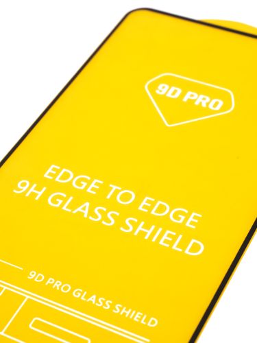 Защитное стекло для Realme 10 FULL GLUE (желтая основа) пакет черный оптом, в розницу Центр Компаньон фото 2