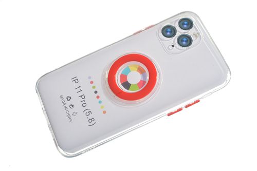 Чехол-накладка для iPhone 11 Pro NEW RING TPU красный оптом, в розницу Центр Компаньон фото 2