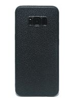 Купить Чехол-накладка для Samsung G955F S8 Plus FASHION LITCHI TPU черный оптом, в розницу в ОРЦ Компаньон