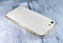 Купить Чехол-накладка для iPhone 7/8/SE SPANGLES GLASS TPU белый																														 оптом, в розницу в ОРЦ Компаньон