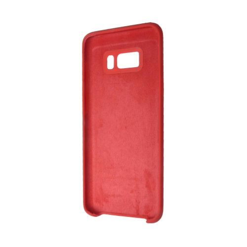 Чехол-накладка для Samsung G955H S8 Plus SILICONE CASE NL OP красный (1) оптом, в розницу Центр Компаньон фото 3