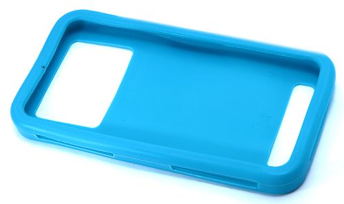 Чехол-накладка универсальная 5.3-5.8 TPU голубой оптом, в розницу Центр Компаньон фото 4