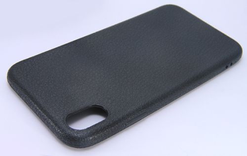 Чехол-накладка для iPhone XS Max FASHION LITCHI TPU черн оптом, в розницу Центр Компаньон фото 3