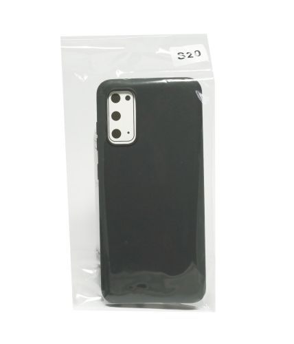Чехол-накладка для Samsung G980F S20 LATEX черный оптом, в розницу Центр Компаньон фото 2