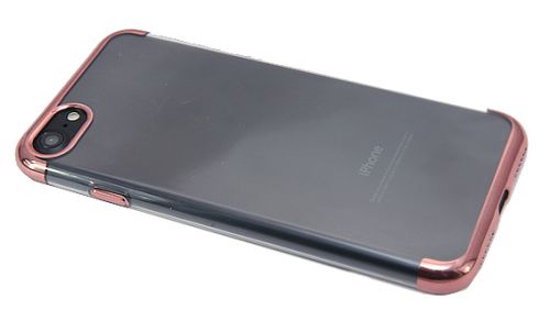 Чехол-накладка для iPhone 7/8/SE ELECTROPLATED TPU розовое золото оптом, в розницу Центр Компаньон фото 3