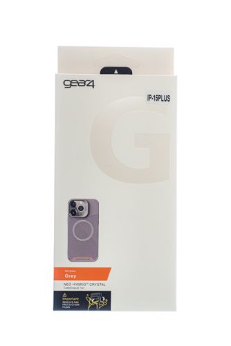 Чехол-накладка для iPhone 15 Plus GEAR4 TPU поддержка MagSafe коробка серый оптом, в розницу Центр Компаньон фото 3