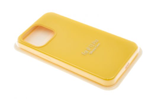 Чехол-накладка для iPhone 13 Pro VEGLAS SILICONE CASE NL закрытый желтый (4) оптом, в розницу Центр Компаньон фото 2