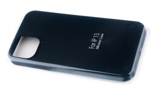 Чехол-накладка для iPhone 13 VEGLAS SILICONE CASE NL закрытый черный (18) оптом, в розницу Центр Компаньон фото 2