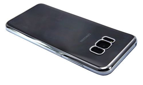 Чехол-накладка для Samsung G950F S8 РАМКА TPU графит оптом, в розницу Центр Компаньон