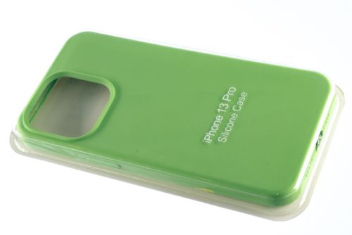 Чехол-накладка для iPhone 13 Pro SILICONE CASE закрытый ярко-зеленый (31) оптом, в розницу Центр Компаньон фото 2
