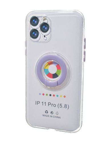 Чехол-накладка для iPhone 11 Pro NEW RING TPU сиреневый оптом, в розницу Центр Компаньон фото 2
