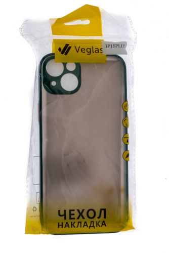 Чехол-накладка для iPhone 15 Plus VEGLAS Fog зеленый оптом, в розницу Центр Компаньон фото 2