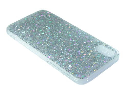 Чехол-накладка для iPhone X/XS DROP STAR TPU серебро оптом, в розницу Центр Компаньон фото 2