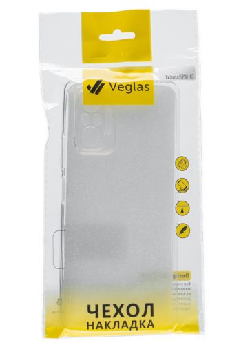 Чехол-накладка для XIAOMI Redmi Note 10 Pro VEGLAS Air прозрачный оптом, в розницу Центр Компаньон фото 3