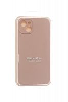 Купить Чехол-накладка для iPhone 14 Plus SILICONE CASE Защита камеры светло-розовый (19) оптом, в розницу в ОРЦ Компаньон