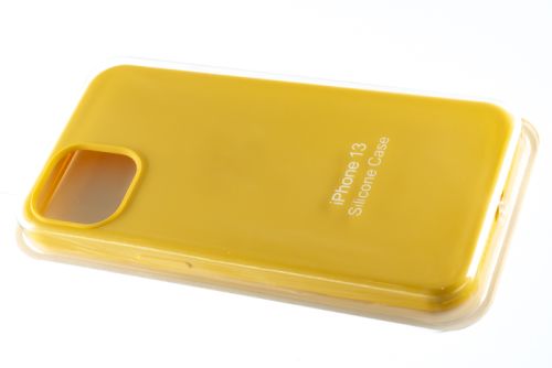Чехол-накладка для iPhone 13 SILICONE CASE закрытый желтый (4) оптом, в розницу Центр Компаньон фото 2