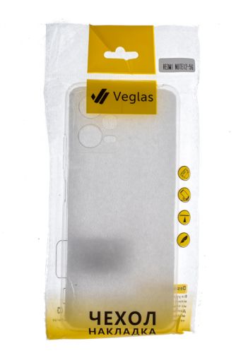 Чехол-накладка для XIAOMI Redmi Note 12 5G VEGLAS Air прозрачный оптом, в розницу Центр Компаньон фото 3