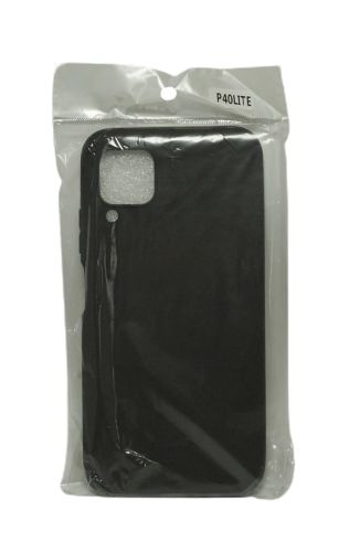 Чехол-накладка для HUAWEI P40 Lite FASHION TPU матовый черный оптом, в розницу Центр Компаньон фото 2