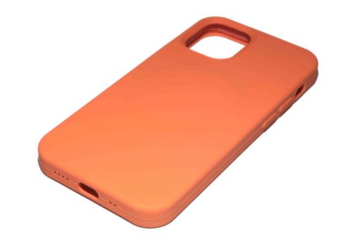 Чехол-накладка для iPhone 12 Mini SILICONE TPU NL поддержка MagSafe оранжевый коробка оптом, в розницу Центр Компаньон фото 2