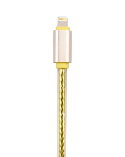 Кабель USB Lightning 8Pin HOCO UPL12 Smart Light золото оптом, в розницу Центр Компаньон фото 3