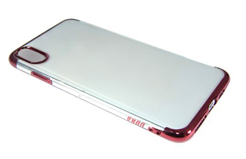 Чехол-накладка для XIAOMI Redmi 7A ELECTROPLATED TPU DOKA красный оптом, в розницу Центр Компаньон фото 4