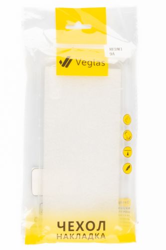 Чехол-накладка для XIAOMI Redmi 9A VEGLAS Air прозрачный оптом, в розницу Центр Компаньон фото 3