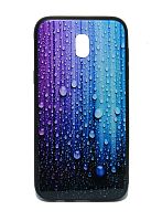 Купить Чехол-накладка для Samsung J530 J5 2017 LOVELY GLASS TPU капли коробка оптом, в розницу в ОРЦ Компаньон